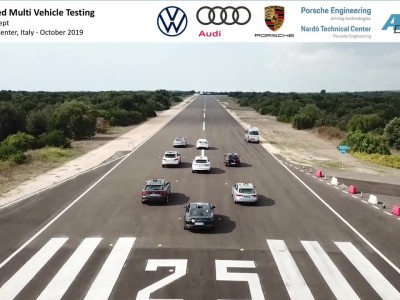 Δοκιμές αυτόνομης οδήγησης με 8 οχήματα από το VW Group