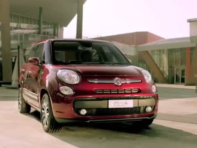 New Fiat 500L - first video
