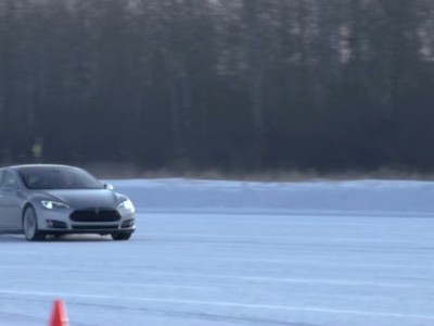 Tesla Model S Winter Testing